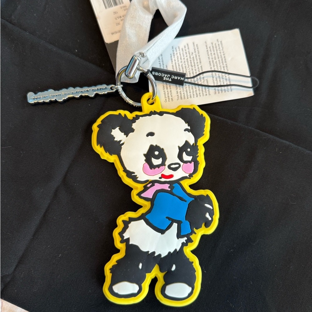 🔥🔥🔥NEW Marc Jacobs X Magda Archer Panda Bag Charm Key Chain